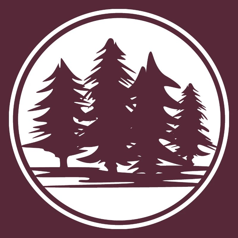 Fir Tree Forest Trees Logo icon Icon Graphic