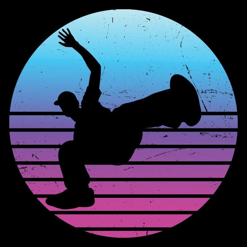 Femmes Hommes Break Dance Bboy Hiphop Breakdance