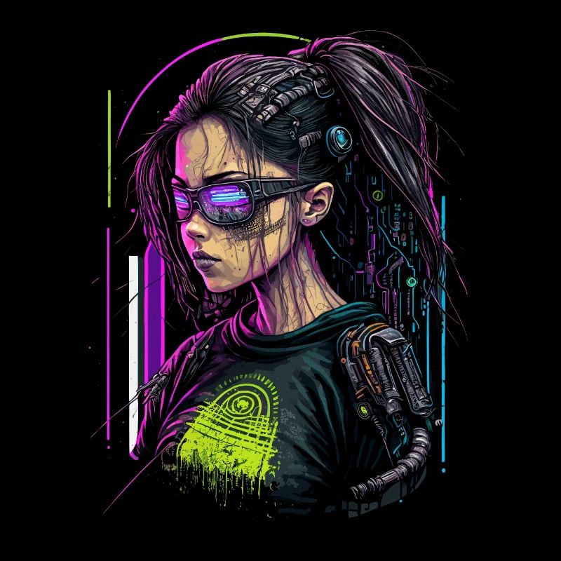 Fearsome Punk Lady das einfache Geburtstagsgeschenk für