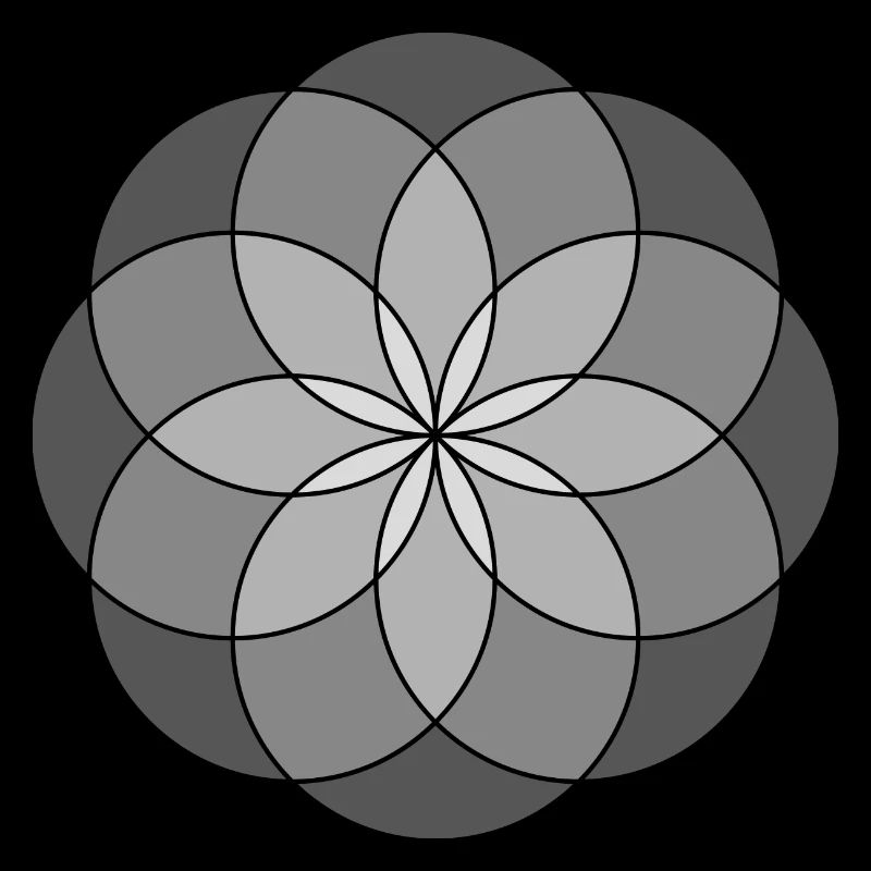 Graue Blume