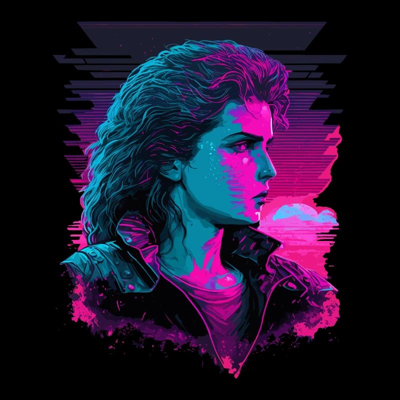80er Mädchen