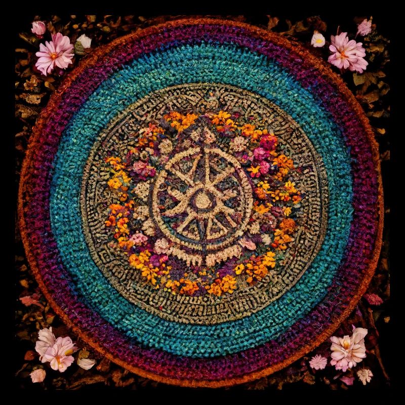 Boho Mandala Abstract
