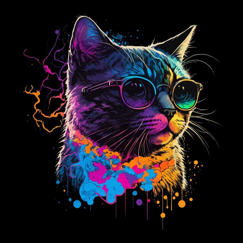 Colorful Cat