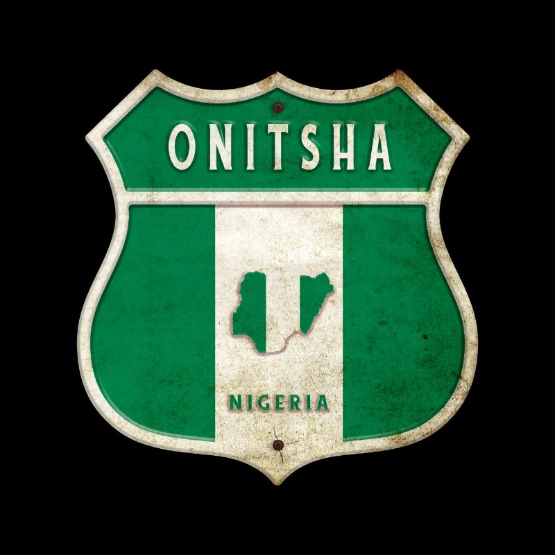 Design du drapeau d'Onitsha Nigeria