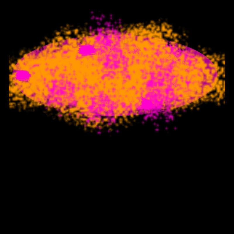 Splash orange pink