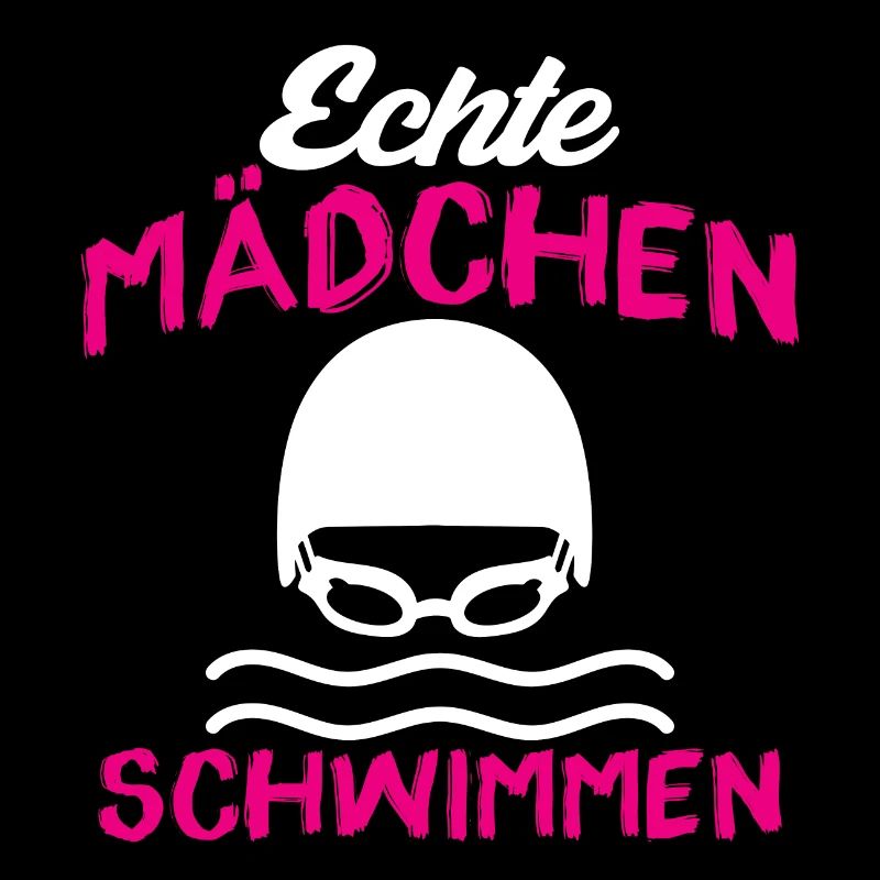 Echte Mädchen Schwimmen