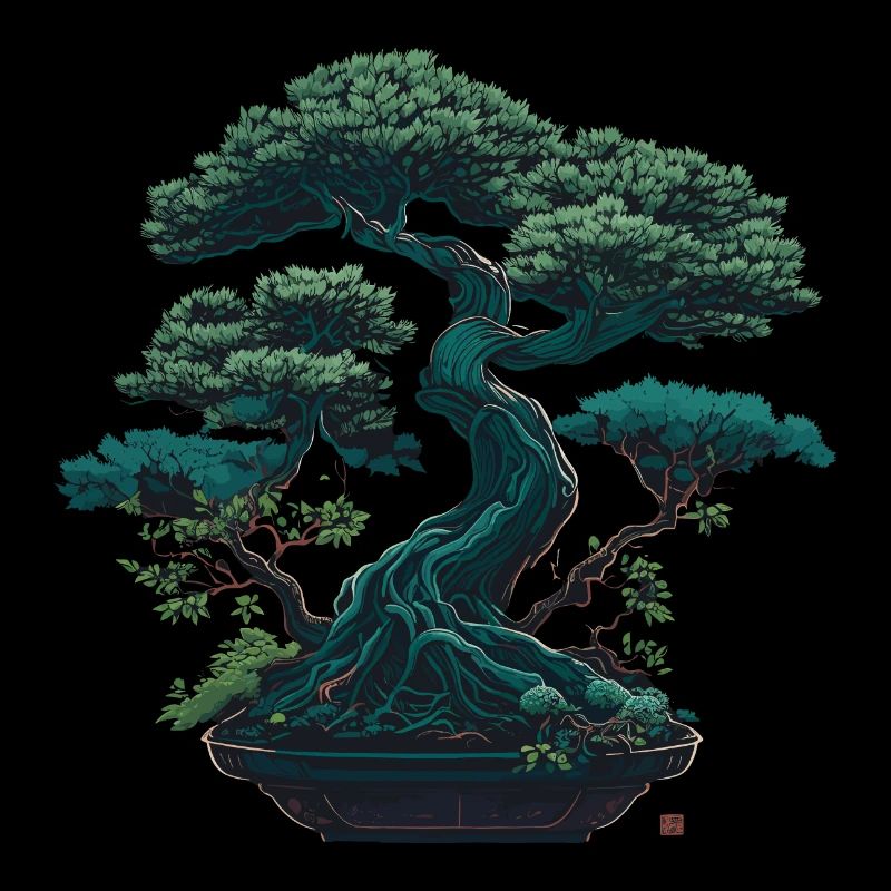 Green Miniature Tree