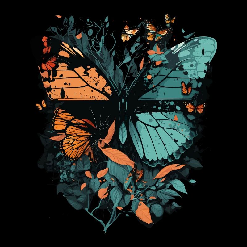 Riesiger Schmetterling