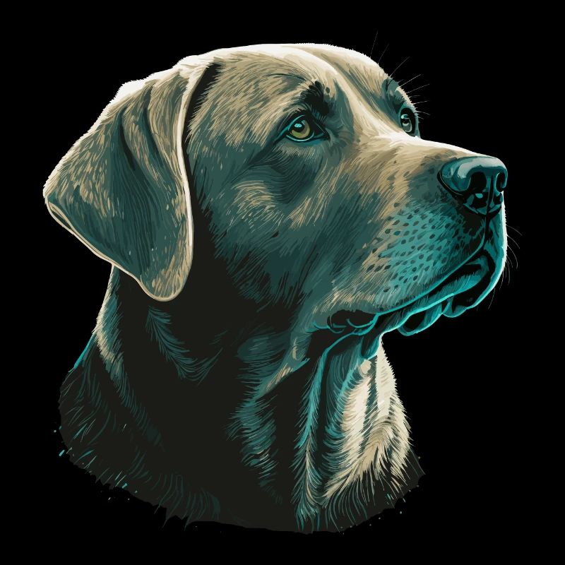 Labrador retriever brillant