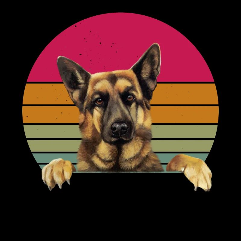 German Shepherd Mom