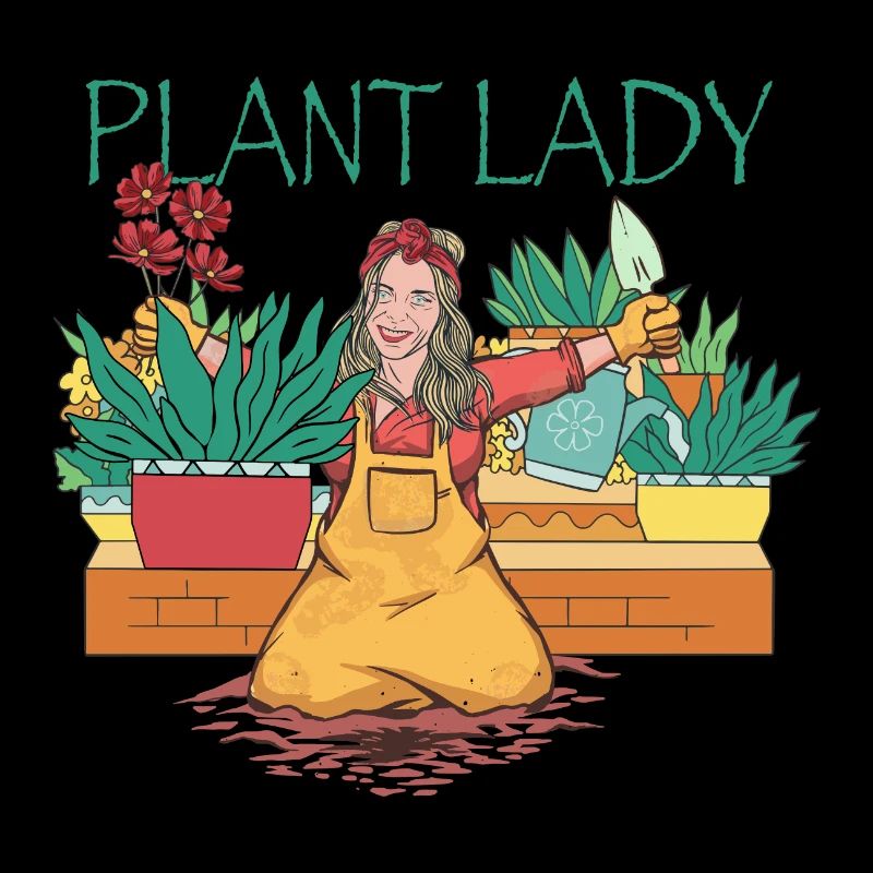 Dame de la plante
