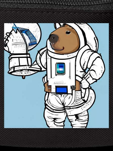 Capybara astronaut