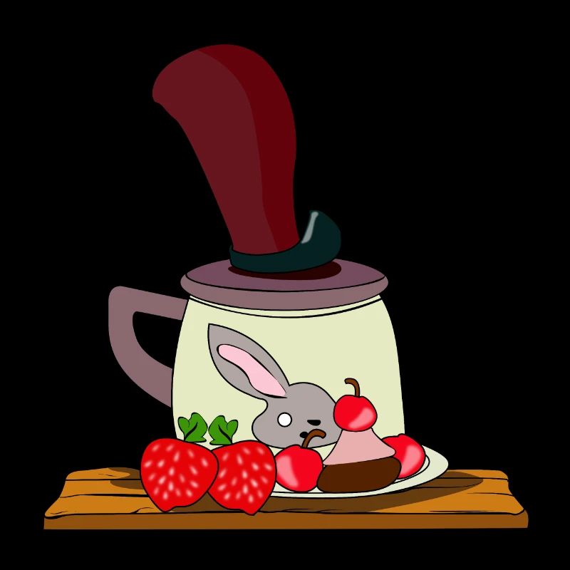 Le goûter du lapin