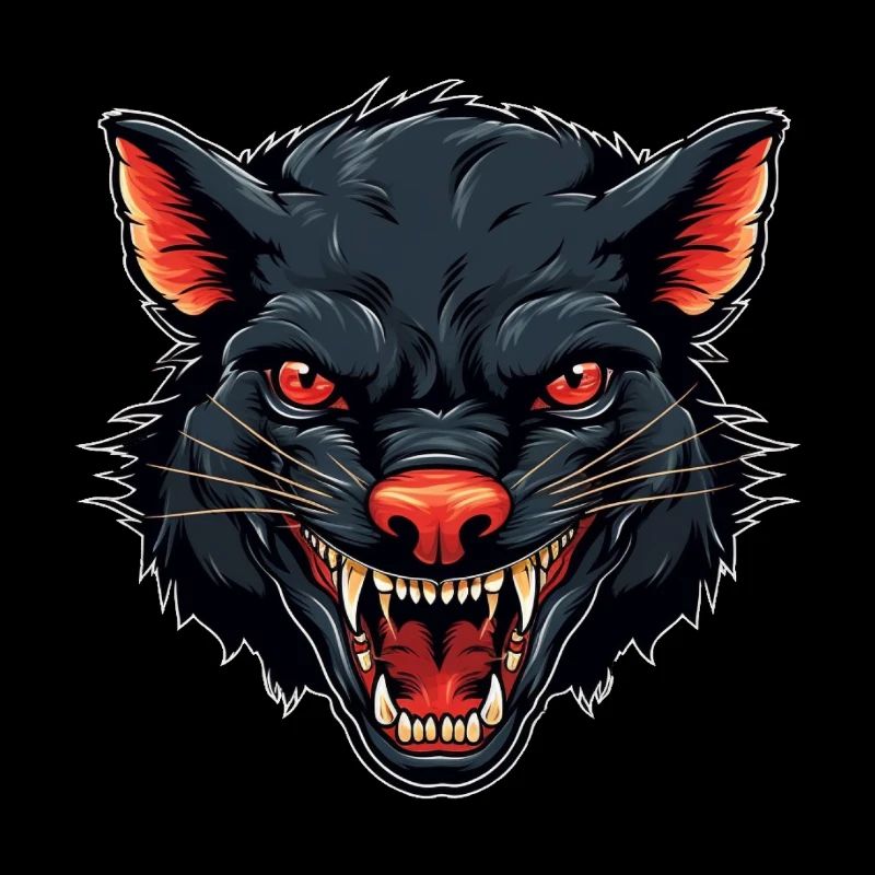 laughing Tasmanian devil