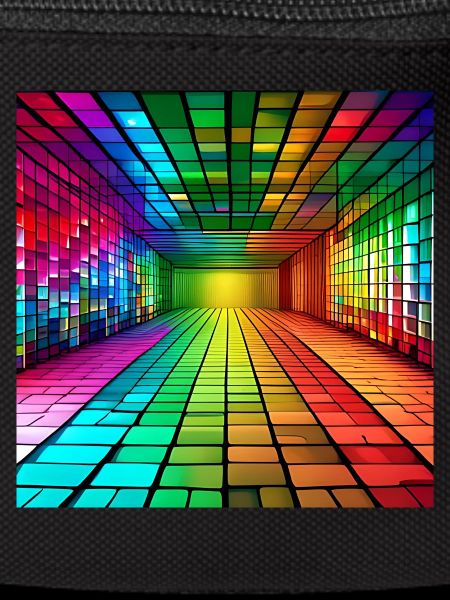 3D-Regenbogen-Quadrate