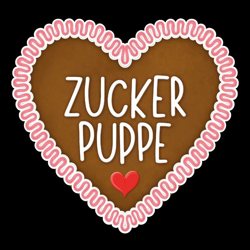 Zuckerpuppe Lebkuchenherz