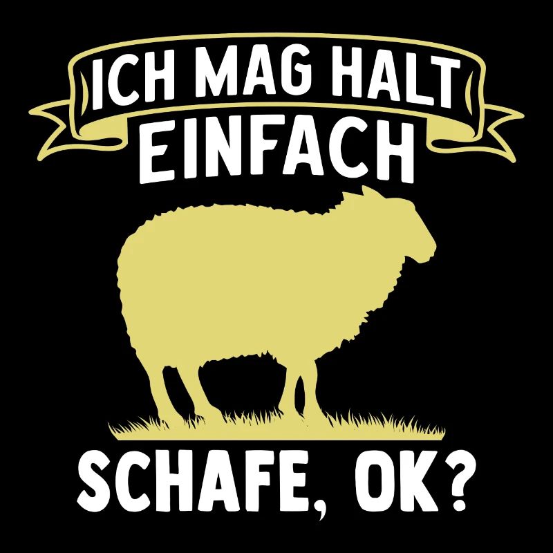 Schaf Ich Mag Halt Einfach Schafe, Ok?