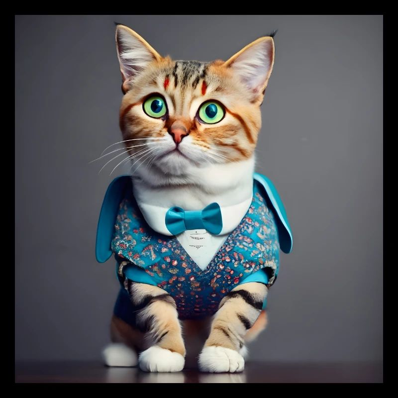 Yeux verts de chat