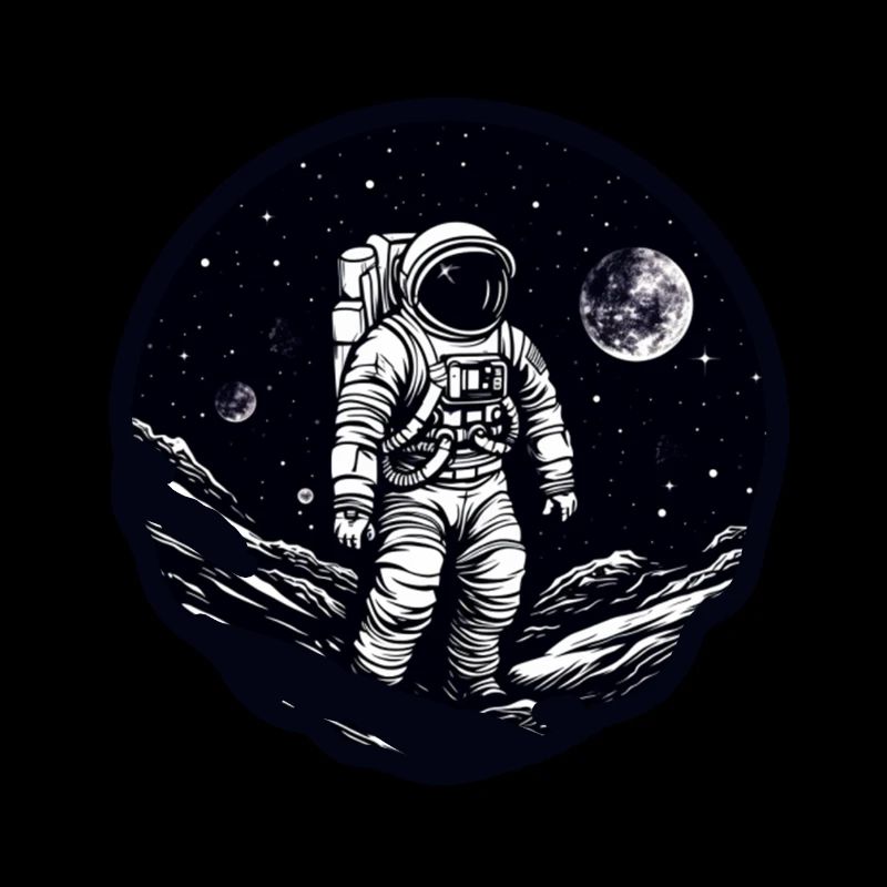 Astronaut Moon