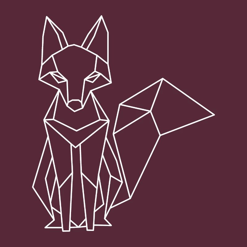 Polygon Fox – Geometric Artwork