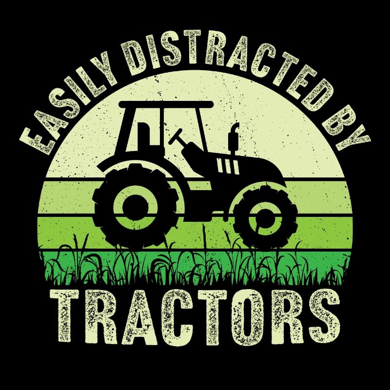 Facilement distrait par les tracteurs