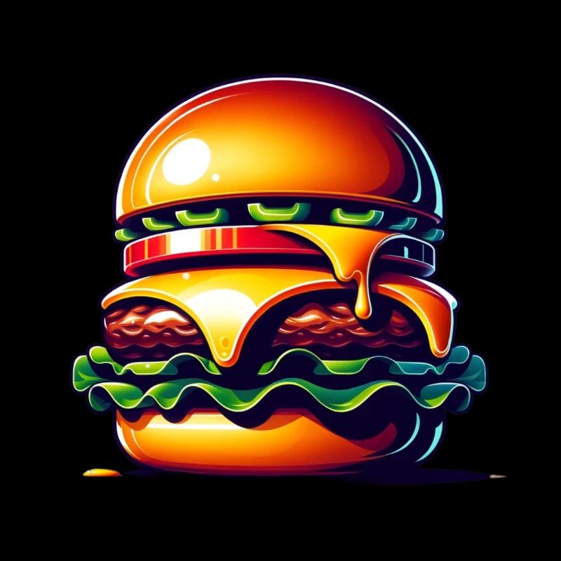 Lecker Burger!