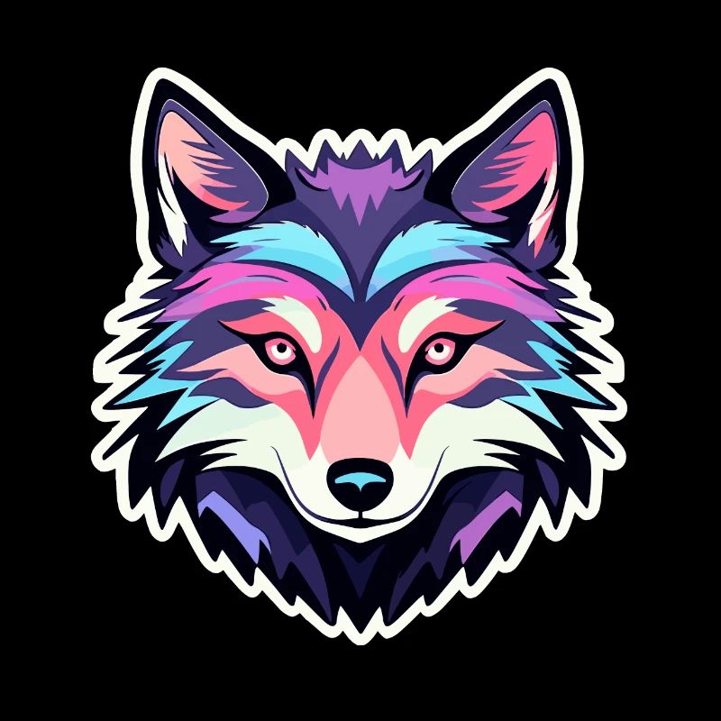 Wolf Zeichnung