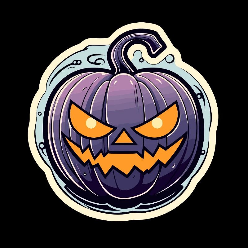Pumpkin Halloween Drawing
