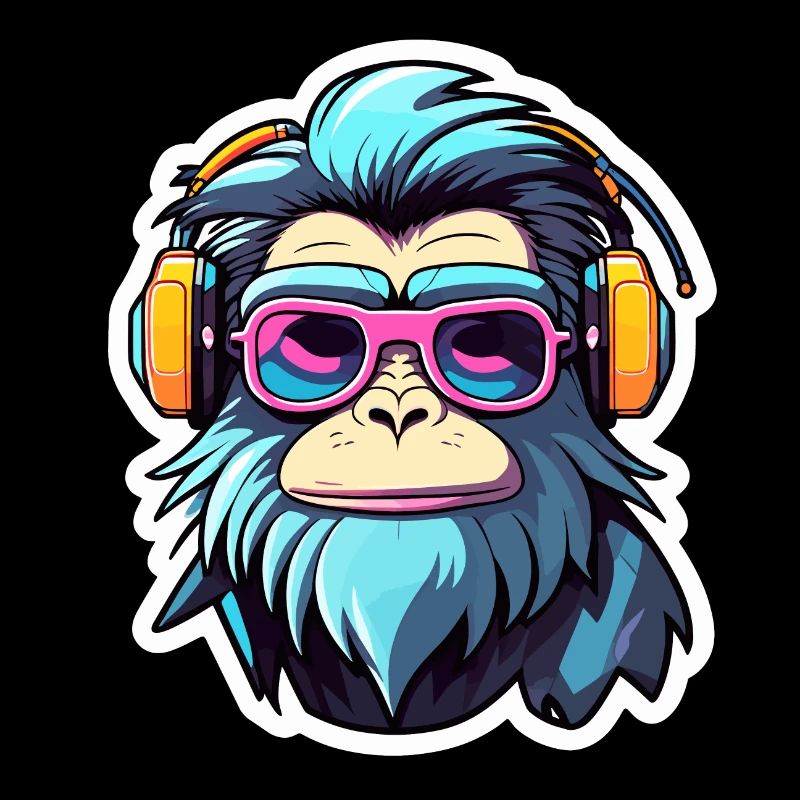 Affe Illustration