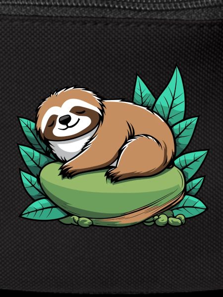Sleeping Sloth Illustration