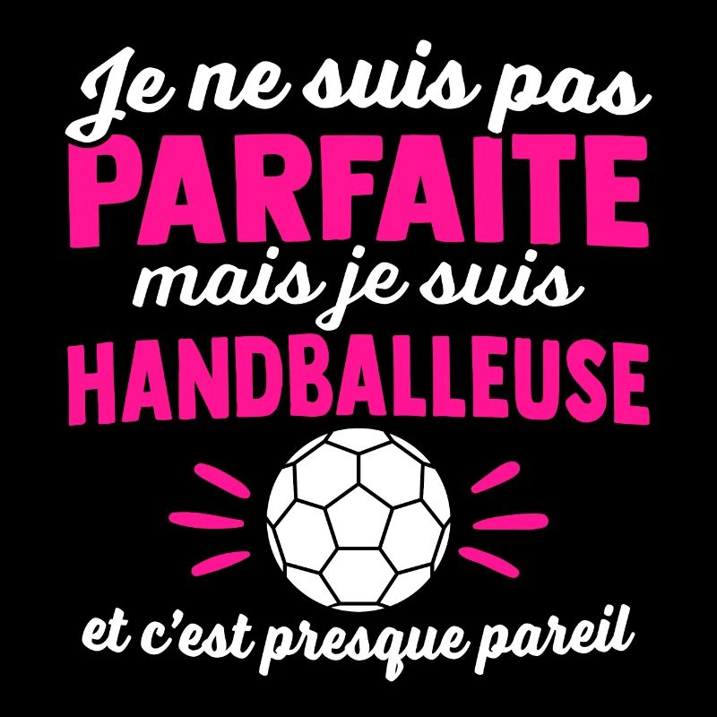 Je suis une handballeuse