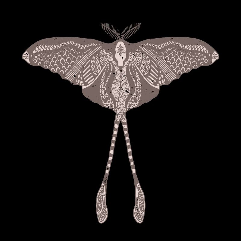 Chinese Moon Moth - Luna Moon Moth