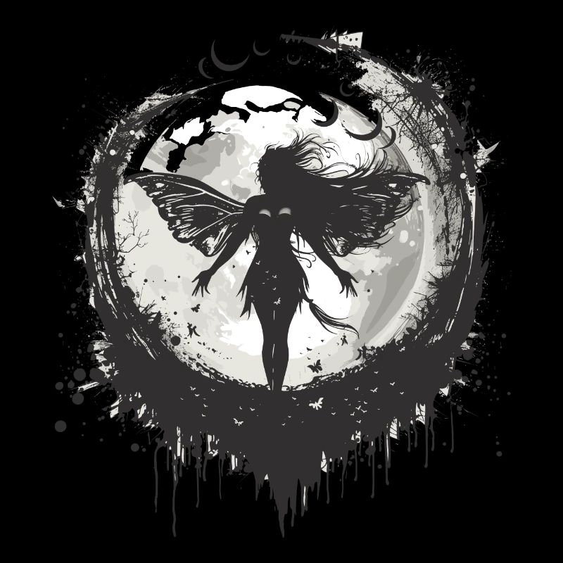 Fairy, Elf, Moon, Fairy Tale, Mythical Creatures