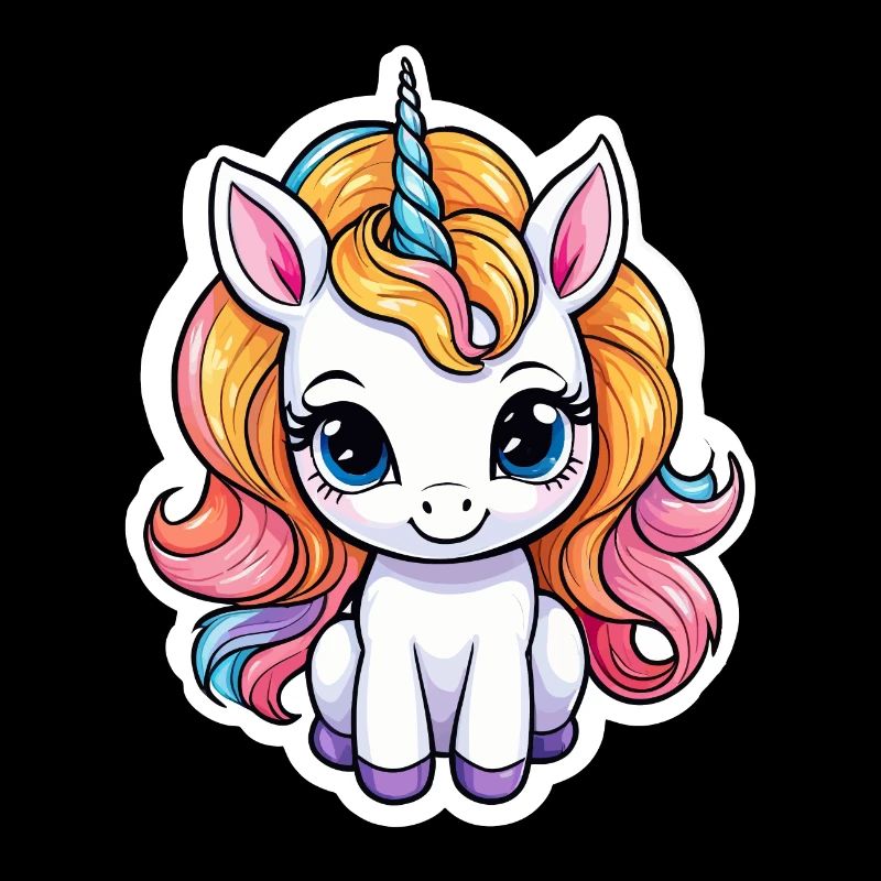 Einhorn Illustration