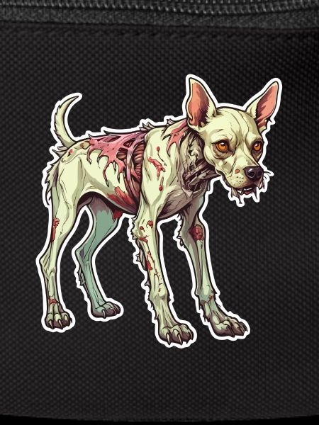 Zombie Dog Illustration
