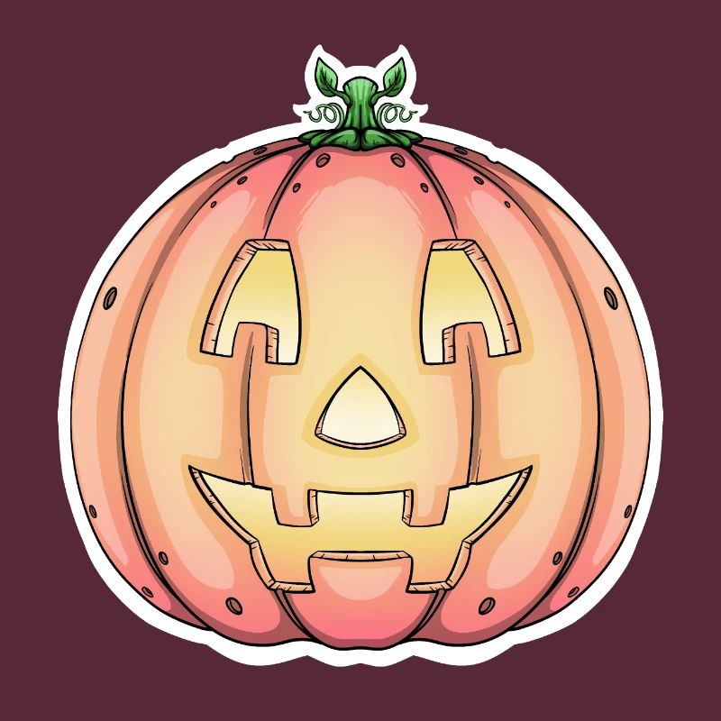 Conception de citrouille d’Halloween Jack-o'-Lantern