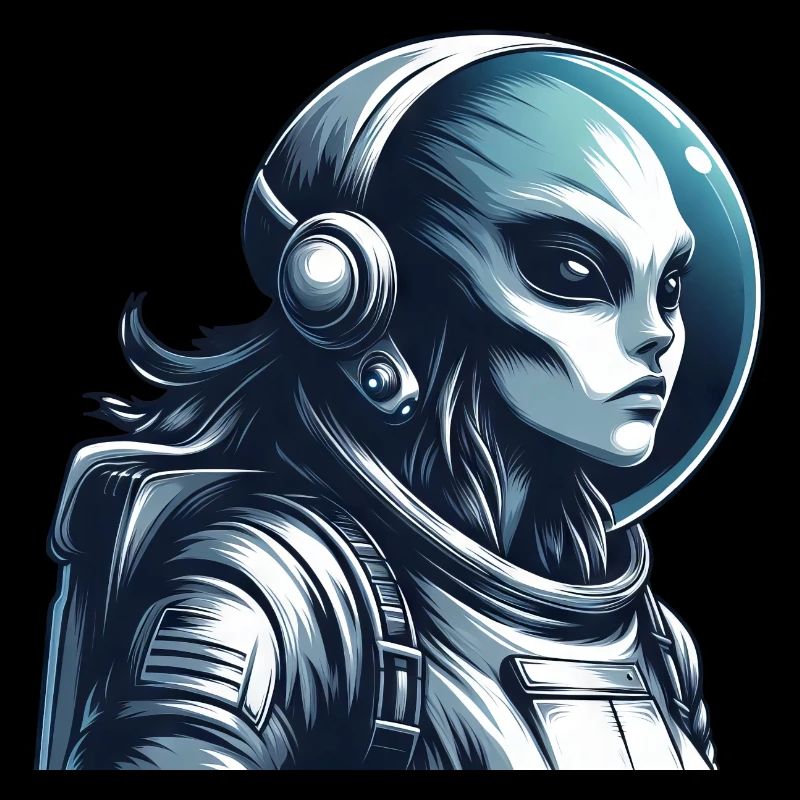Alien Astronaut Space Exploration