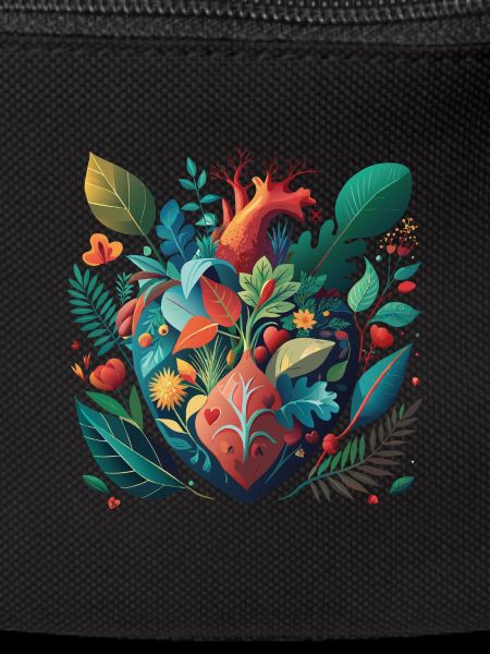 Rainbow Botanical Heart