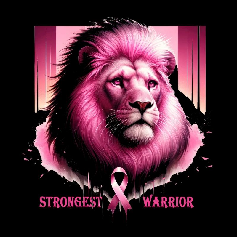 Guerrier lion rose