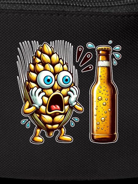Funny beer hops design