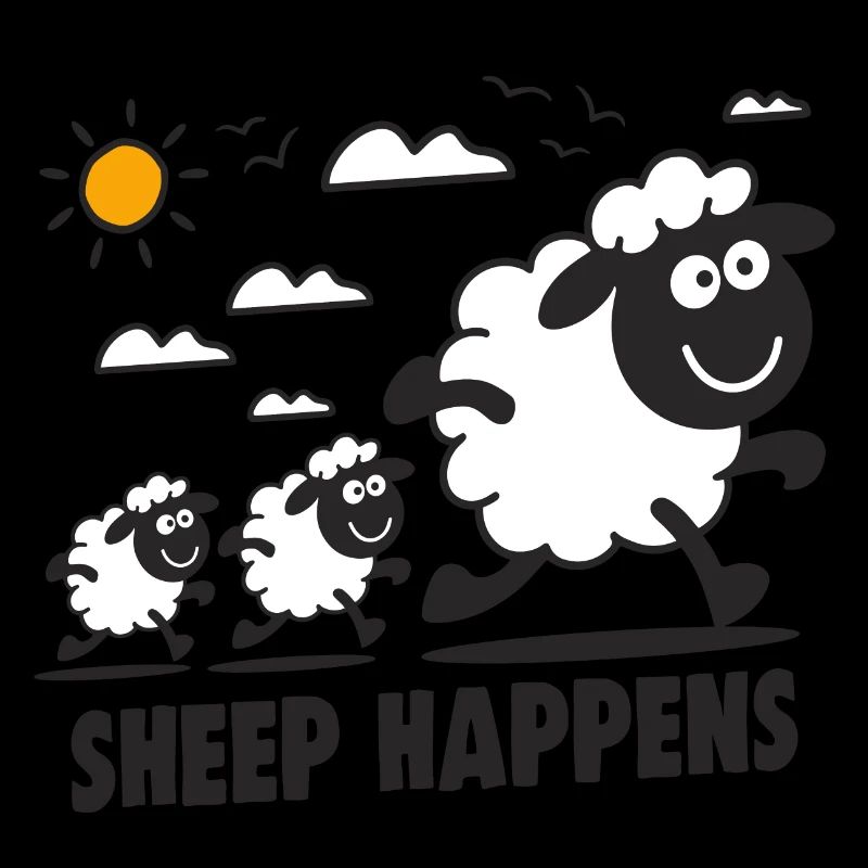 Funny Sheep Sheep Happens