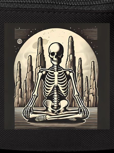 Skeleton in Solitude Illustration