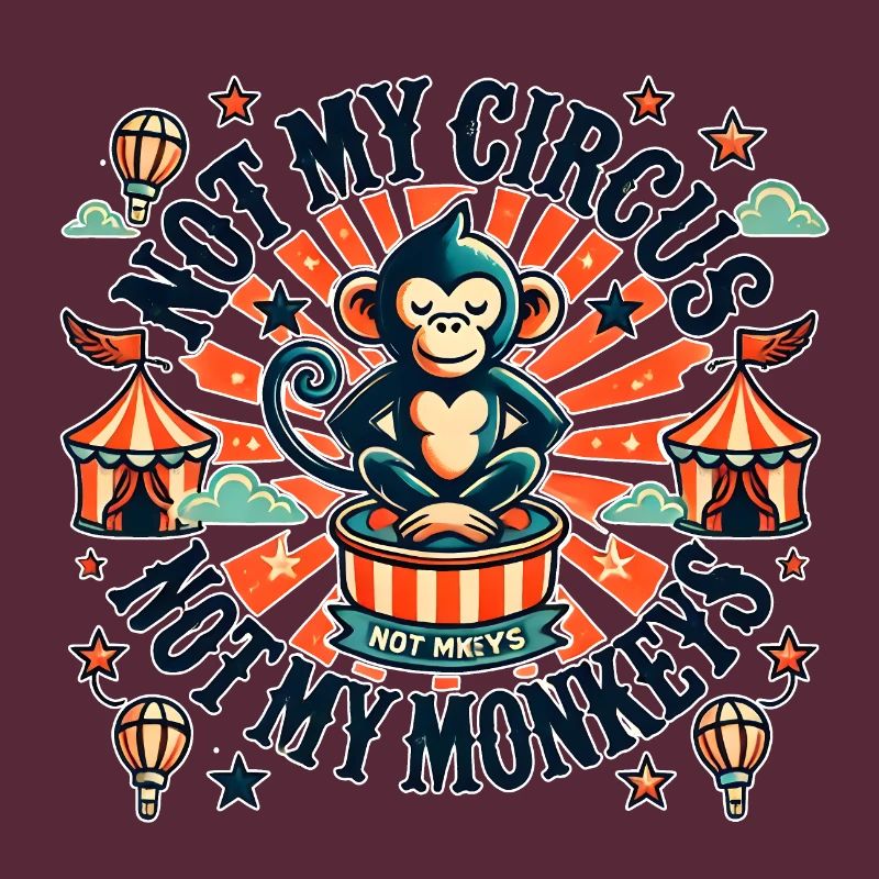 Pas mon cirque, pas mes singes