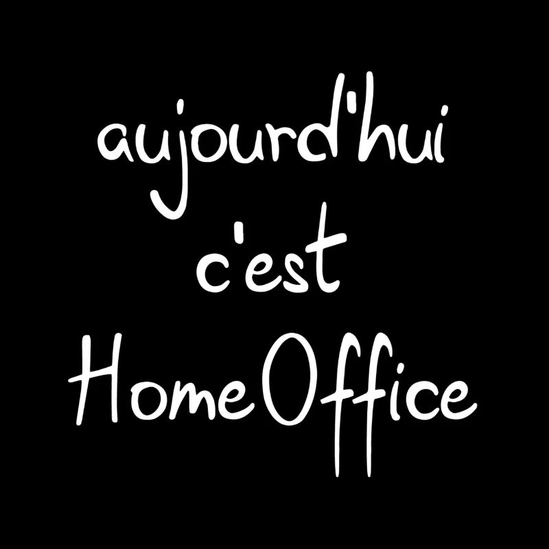 Work from home, telecommuting, in the office