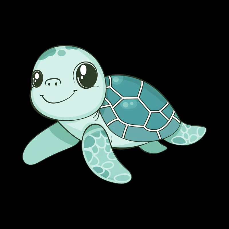 cute sea turtle, sea turtle drawing