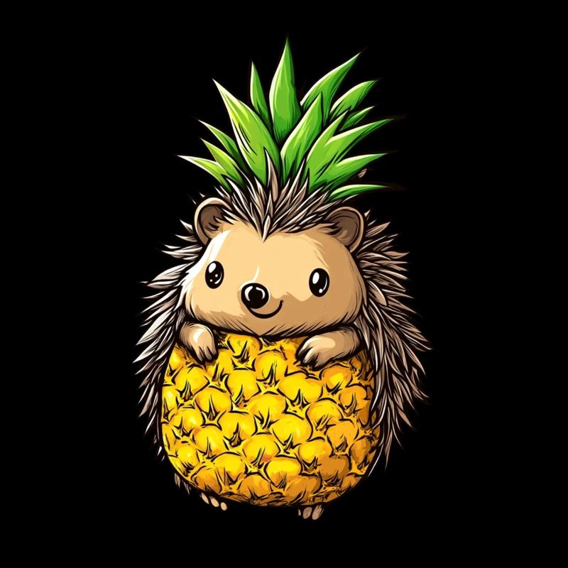 Ananas Igel