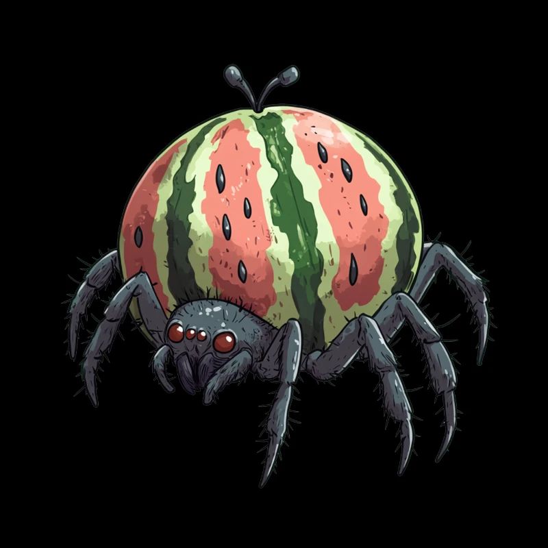 Melone Spinne