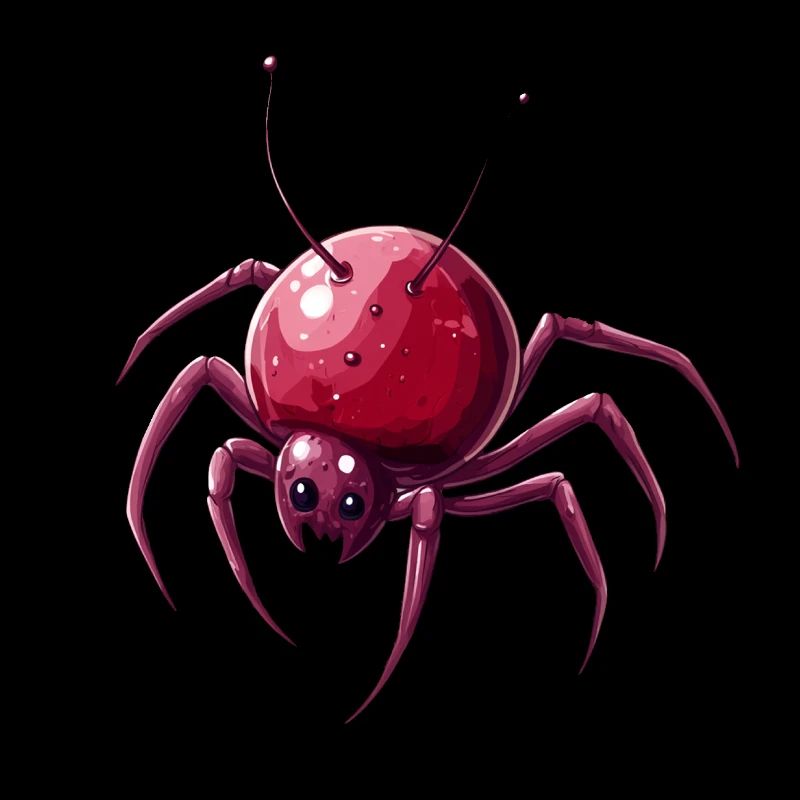 Kirschspinne Kirsche Spinne