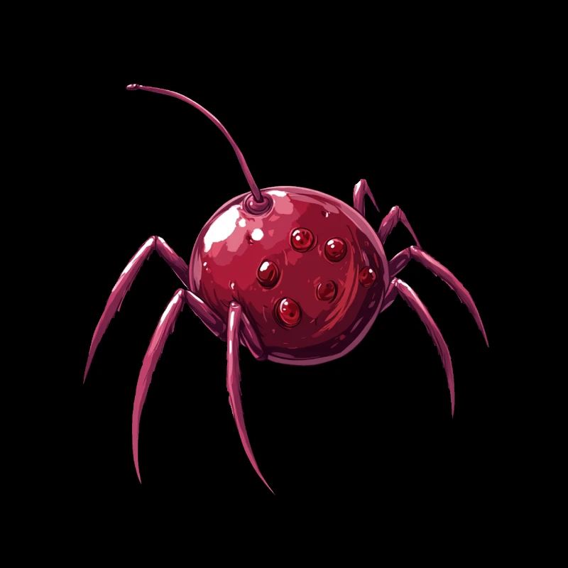 Kirschspinne Kirsche Spinne