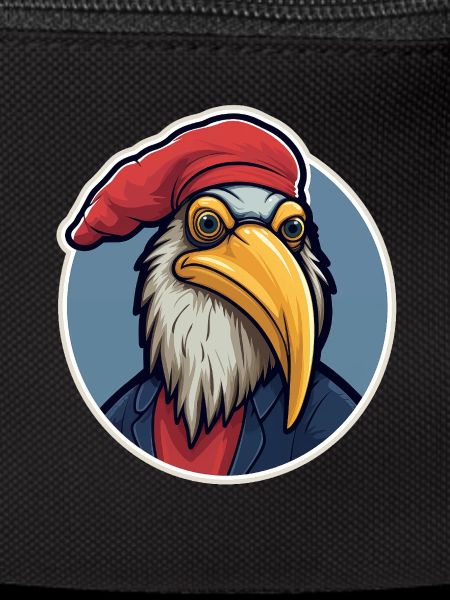 Eagle with hat
